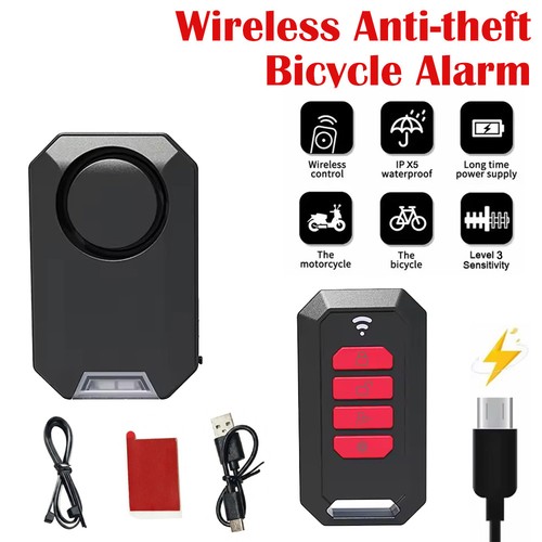 135db smart bike alarm - 135db,