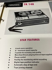 GRUNDIG TK148 REEL TO REEL