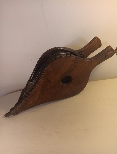 Vintage wooden air bellow with - wooden,