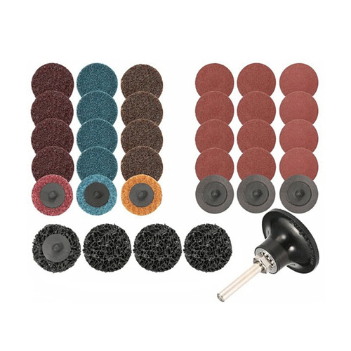 35pc 50mm roll lock - lock, sanding
