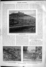 Old 1905 Elevated Railroad New York Train Crash Overturned Car Viaduc 20th