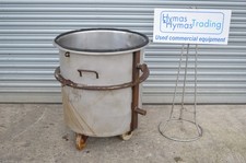 Stainless Steel Mixing Tank on wheels 190Litre Heavy Gauge FREE P+P
