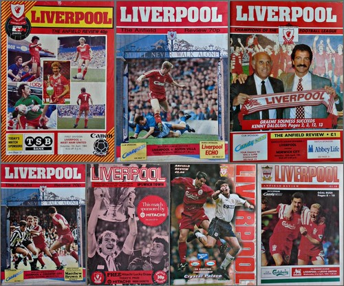 Liverpool 1982 1998 home - 7,