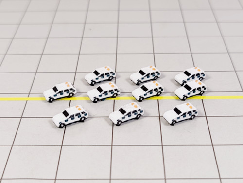 10x airfield security cars 4x4 - security,