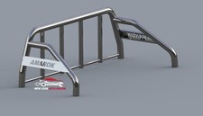 Fits VW AMAROK 2010+  ROLL BARS MODEL NAME & WINDOW GUARD