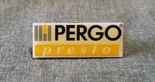 Lmh pinback pin pergo presto - pergo,