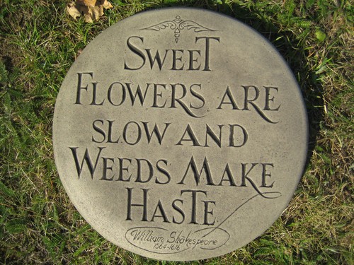 Garden stepping stones sweet - garden,