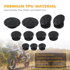 11-piece Black TPU Frame Cap