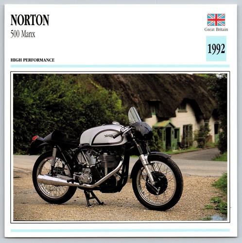 Norton 500 manx 1992 britain - manx,