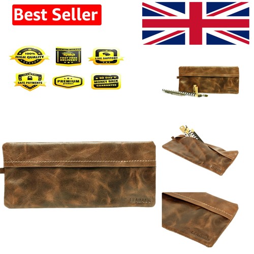 Vintage look genuine buffalo - look,