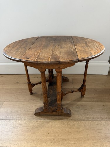 Antique oak gateleg drop - antique,
