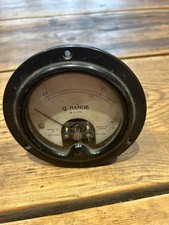 Vintage Bakelite Cased Q Range Meter