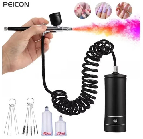 Mini airbrush compressor kit - airbrush,