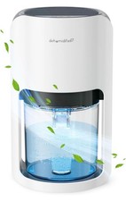 NAVIROX Dehumidifier 1200ml Small Home Portable 7 Colour LED Auto Off Quiet