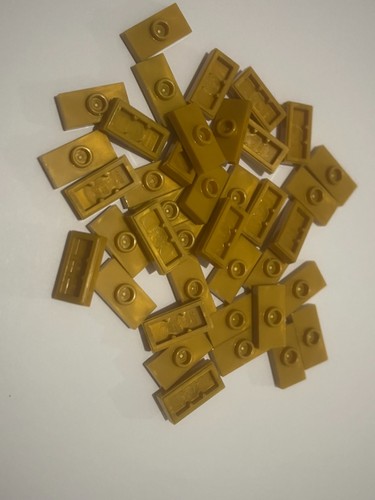 Lego 1x2 plate with stud - 1x2,