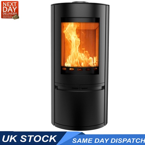 Wood burning curved stove - stove, with