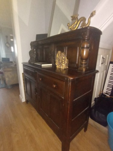 Oak dresser solid high - solid, high-quality