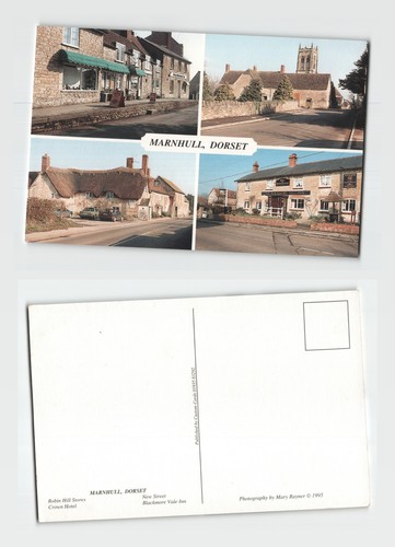 Postcard multi view marnhull - postcard,