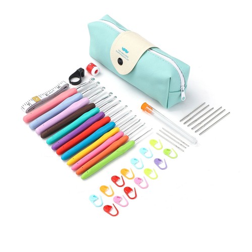 41pcs crochet hook yarn set - crochet,