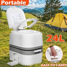 Large 24l portable toilet - large,