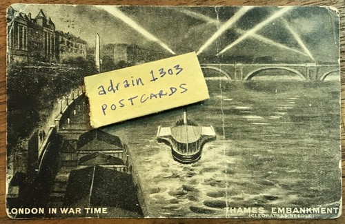 Early c20 london war - war, time/