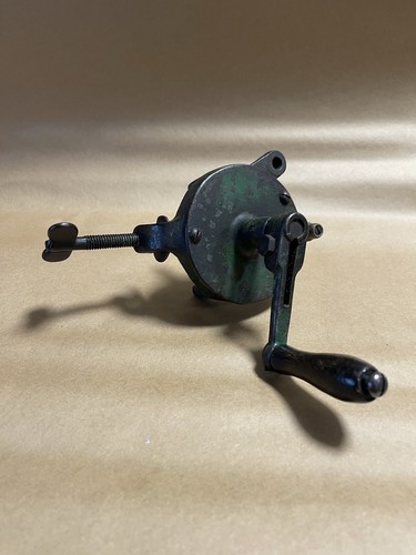 Primitive antique hand crank - primitive, hand-crank