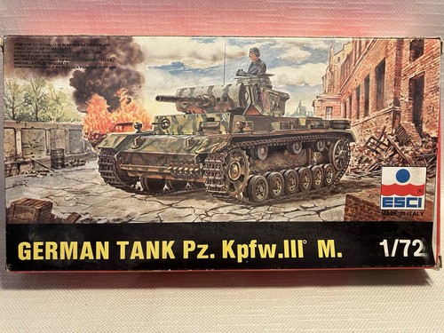 Esci 8001 german tank - esci, 1/72