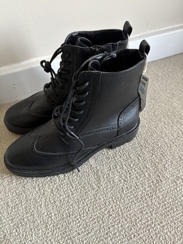 Black womens vegan boots - black,