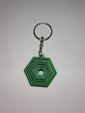 Hexagon Fidget Keychain Fidget