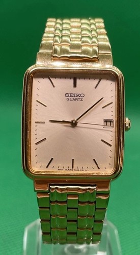Seiko gold plated - plated, quartz