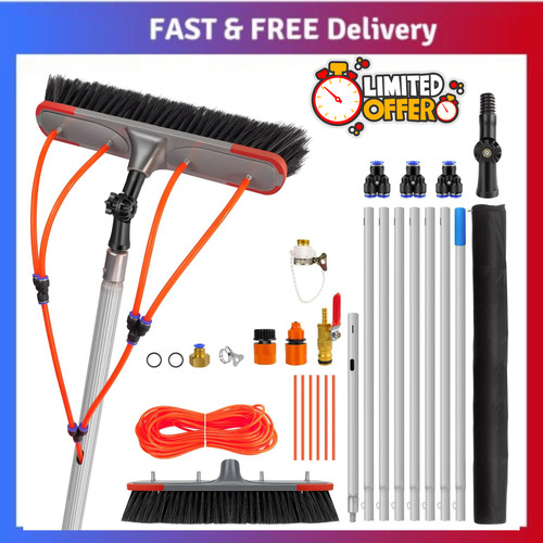 Water fed window cleaning - window,