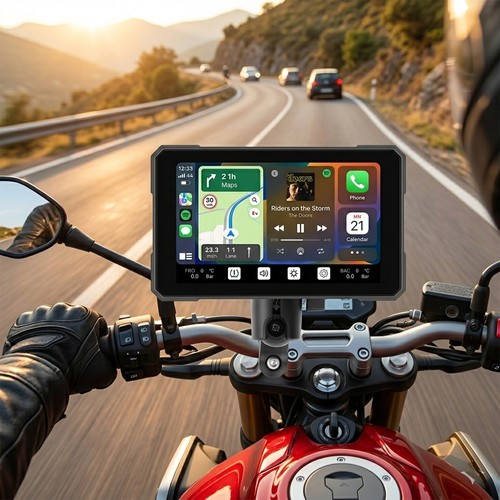 Motorcycle gps nav sat - 5",
