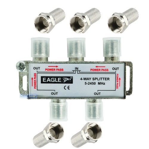 Way coax aerial uhf vhf - way,