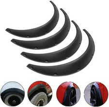 4pcs 3.5" Wheel Arch Cover Trim Body Kit Fender Flares For Mitsubishi Lancer EVO