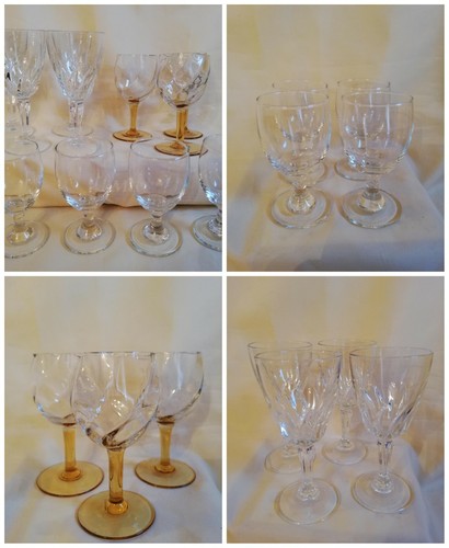 Vintage liqueur tot glasses - liqueur/tot,