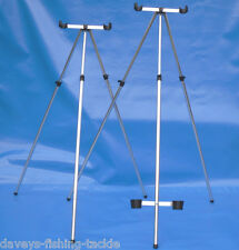 RON THOMPSON TELESCOPIC BEACH TRIPOD SEA FISHING ROD REST 2-4 ft 3-5 ft 3-6 ft