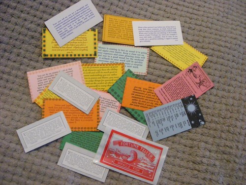 Fortune teller machine cards - teller,