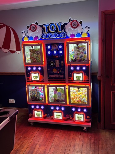 Toy capsule vending - machine,