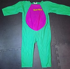 Vintage 1992  Barney Baby Bop Halloween Costume Size 1-2 Yrs 
