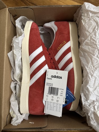 Red and white men adidas - white, men’s