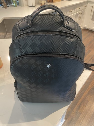 Montblanc black medium leather - montblanc,