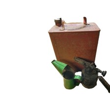 Vintage Valor red petrol can