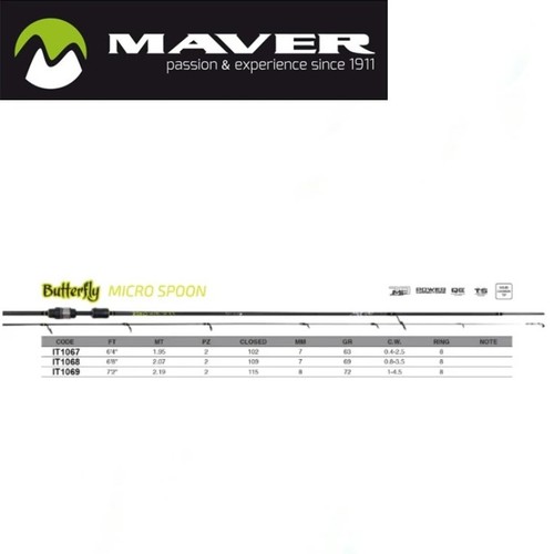 Maver butterfly micro spoon - maver,
