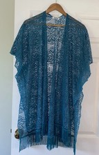 Jovie Women Teal crochet style