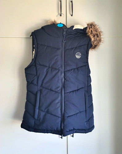 Soulcal navy hooded - co,