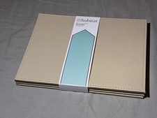Habitat Set of 4 Faux Leather