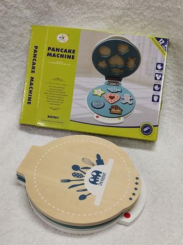 Kids wooden pancake machine - wooden,