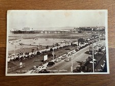 Vintage Postcard UK ?? Promenade Pier Morecambe Central Lancashire RPPC 1956