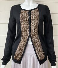 A Fine Knit Black Cardigan