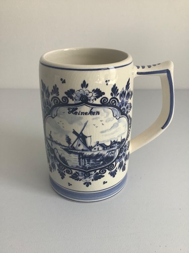 Heineken blue delfts ceramic - heineken,